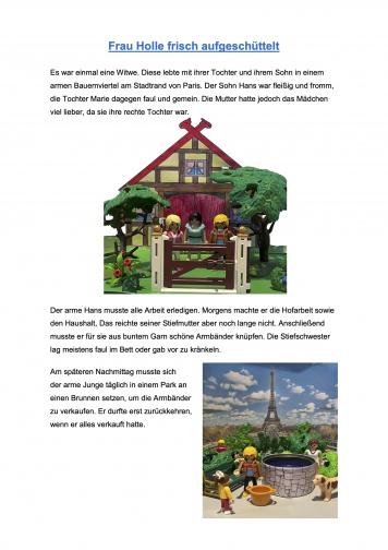 Frau Holle - frisch aufgeschüttelt