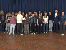 Klasse 8a gewinnt VERA 8-Klassenpreis